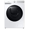 Samsung Series 8 WW90T854DBH/S1 with Quick Drive™ and AddWash™ Freestanding Washing Machine, 9 kg 1400 rpm, White, A…