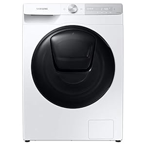Samsung-Series-8-WW90T854DBHS1-with-Quick-Drive-and-AddWash-Washing-Machine-9-kg-1400-rpm-White-A-Rated Samsung Series 8 WW90T854DBH/S1 with Quick Drive™ and AddWash™ Freestanding Washing Machine, 9 kg 1400 rpm, White, A…