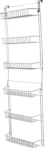 Smilingtree,Storage-Dynamics-5-Foot-Over-The-Door-Rack-Organizer-Kitchen-Pantry-Spice-Shelf,kitchen organizer door