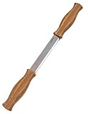 BeaverCraft Draw Knife DK1-4,3" Straight Debarking Shave Woodworking Hand Tool Bark Knife Wood Carving Splitting Knife Wood Splitter Tool