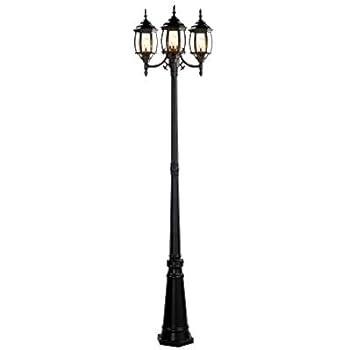 Amazon.com : Trans Globe Lighting 4080 BC Outdoor Wilshire 89" Pole Light, Black Copper : Garden 