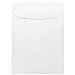 JAM PAPER 5 1/2 x 7 1/2 Open End Catalog Commercial Envelopes - White - 50/Pack