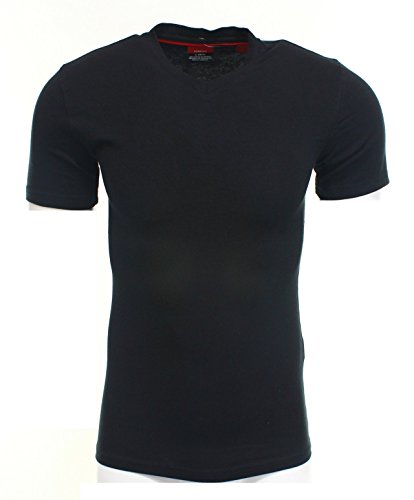 alfani slim fit stretch v neck