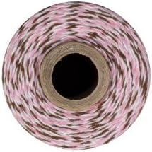 Bakers Twine - 240 Yards (Ice Cream - Pink Brown White)