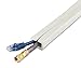 UT Wire 10' Cord Channel, White (UTW-CC1001-WH)