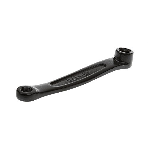 Xeminor Bicycle Steel Iron Left Crank Arm with Prismatic Hole Hand Steel Crank Left Alone Crankset 17cm Black