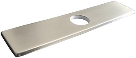 Sink Faucet Hole Cover Deck Plate Square Escutcheon For Bathroom