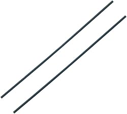 HSSDTECH 2pcs Laptop Rubber Feet Strips Replacement