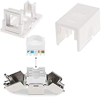 kwmobile 2X Roseta RJ45 para Pared con 2 módulos Keystone: Amazon.es: Electrónica