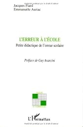 L' erreur à l'école