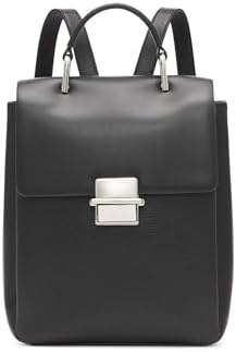Calvin Klein Black & White vegan Leather Sling Crossbody Backpack Convertible Calvin Klein - Brandclub - Calvin Klein Women main image 3