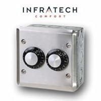 Infratech 14 4205 Accessory - 240 Volt Dual Reg with Wall Plate and Gang Box, Patio Heater Regulator