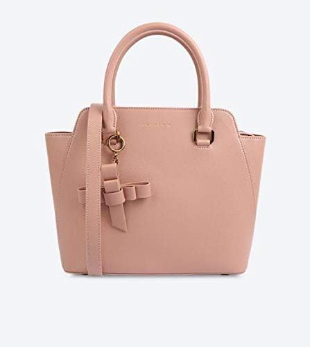 charles and keith light pink bag