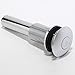 DECOLAV 9298-CP Decorative Push Button Umbrella Drain without Overflow, Polished Chrome