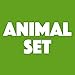 Emoji Animal Stamps 25 Pc Wood/Rubber Stamper Set - Cute Animal Gifts, Perfect for Animal Lover, Small Animal Stamps Include: Farm Animal, Jungle, Zoo, Dog, Cat, Owl, Monkey, Unicorn, Poo Stamps