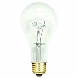 Bulbrite 150A/CL/HL 150-watt High Lumen Incandescent A21, Medium Base, Clear