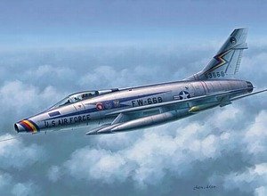 Trumpeter 1/48 F100D Super Sabre Fighter Model Kit