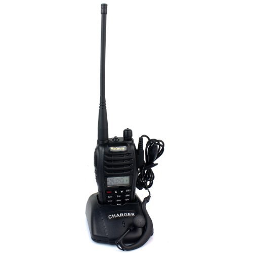 Retevis RT-B6 2 Way Radio VHF/UHF 136-174/ 400-480MHz 99CH DCS/CTCSS DTMF FM Handheld Transceiver Ham Radio Walkie Talkie (Black, 1 Pack)