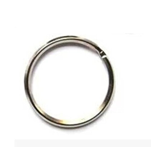 Liroyal 50pcs 35MM Split Key Chain Ring Connector Keychain with Nickel Plated