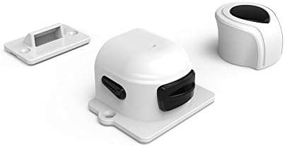 MennBir Baby Safety Magnetic Cabinet Lock Key Set Child Safety Locks Kids Toddler Proofing Cupboard Drawer Locking System No Tools or Screws Needed ( 4Locks + 1 Key)