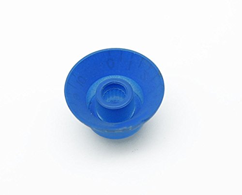 KAISH 4pcs Blue w/ White Number LP Guitar Bell Knobs Top Hat Knobs for Les Paul
