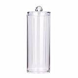 YJYdada Portable Round Container Storage Case Make up Cotton Pad Box