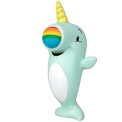 Hog Wild Narwhal Popper Toy - Shoot Foam Balls Up