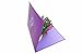 PopLife Purple Morning Glory 3D Pop Up Mother's Day Card - Flower Anniversary, Happy Birthday, Thank You, Valentine's Day - for Mom, Daughter, Sister, Wife, Grandma, Step-mom