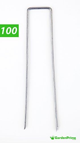 GardenPrime Grapas Metálicas Alambre de Acero 150mm para Sujetar ...