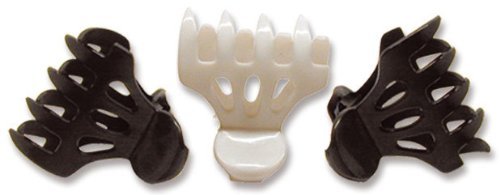 Hairware professional jumbo roller clamps - 12 ct