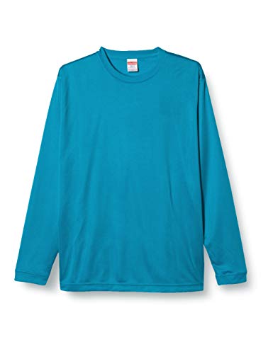 [ユナイテッドアスレ] 4.7oz ドライシルキータッチ 長袖Tシャツ 508901 ターコイズブルー XXL