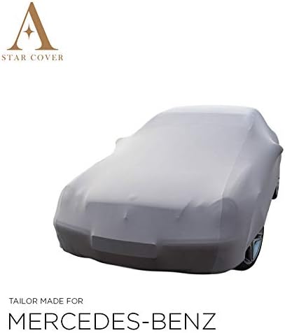 INDOOR CARCOVER FITS MERCEDES-BENZ W126 GREY GARAGECOVER BESPOKE TAILOR MADE COVER