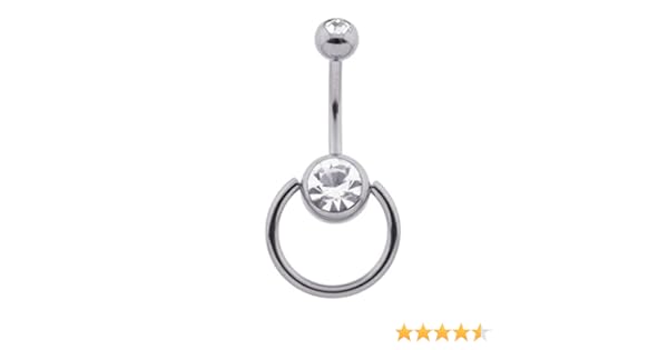 Body Piercing Jewelry Surgical Steel Door Knocker Slave Tongue Ring 14g 12g 10g 8g Jewelry Watches