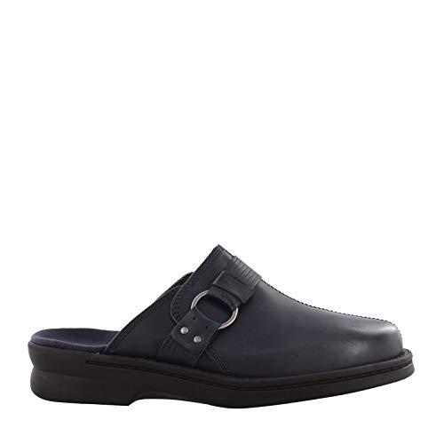 clarks clogs navy