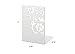 YAMAZAKI home Kirie S-Book End, Small, White