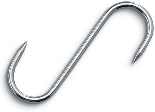 Stainless Steel S Hook, Extra Heavy Duty - 8"