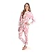 Classic Moose Pink Adult Flapjack Onsie Pajamas by LazyOne | Adult Kid Infant Dog Family Matching Pajamas (Large)