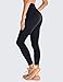 CRZ YOGA Women’s 7/8 High Waisted Yoga Pants Workout Leggings Naked Feeling I-25 Inches Black Mthumb 2