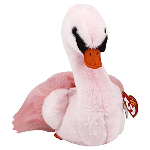 Ty Beanies TY Odette The Pink Swan Inch Beanie Boo TY Swan