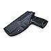 B.B.F Make IWB KYDEX Holster Fit: Sig Sauer P320 Carry/Compact | Retired Navy Owned Company | Inside Waistband | Adjustable Cant | US KYDEX Made (Black, Left Hand Draw (IWB))