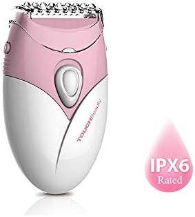 TOUCHBeauty Painless Hair Removal Woman's Hair Epilator Hair Trimmer Wet & Dry for Arm Leg Bikini Whole Body Shaving-Pink