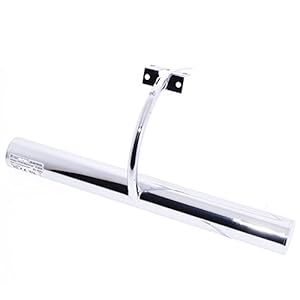 Wonderlamp Andrea wandlamp, led, 5 W, chroom, 6,1 x 28,4 x 6,1 cm