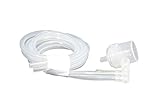 Bellema Melon Double Electric Breast Pump Replacement Parts: 2 Tubings, Double-Connector, Double-Connector Cap, and Collector. FDA Approved, BPA Free.
