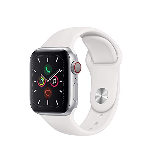 apple watch 5 44mm silver aluminum