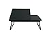 Black Laptop Desk Stand Foldable Large Size Portable Adjustable Tilting Home and Office Lap Desk Bed Tray