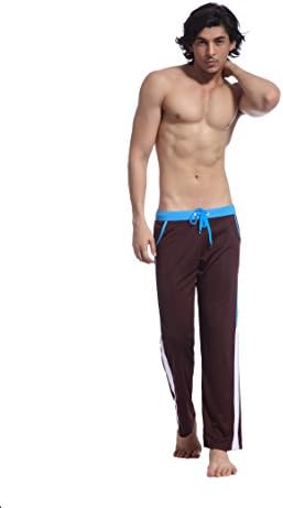 Apparlesales Mens Sport Pants Swaaet Pants Slacks Trunks Trousers Long Pants Jogging Pants Coffe X-large