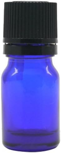 アロマアンドライフ おすすめ K ブルー瓶5mlドロップ栓黒キャップ 3本セット