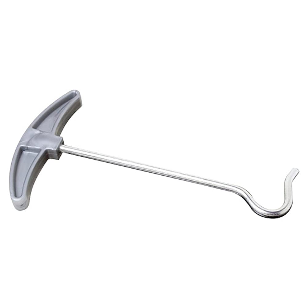 Merriway BH03942 (7 Pcs) Tent Peg Ground Hook Puller Extractor Remover with 6 x 150 mm (6 Inch) Ground Pegs - Pack of 7 Pieces