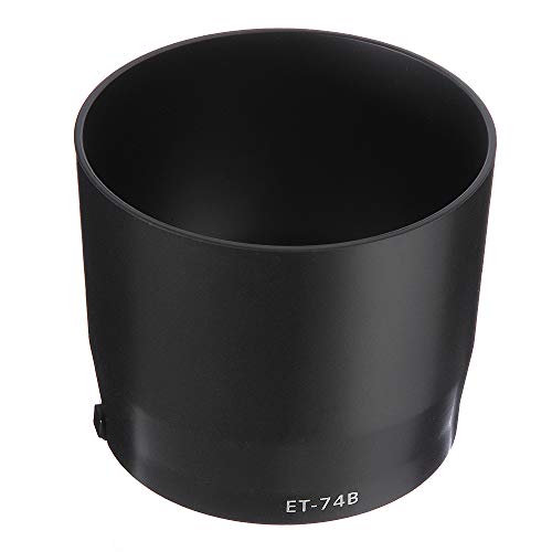 Foto4easy ET-74B Lens Hood,67mm Bayonet Mount Lens Hood for Canon EF 70-300mm f/4-5.6 is II USM Lens (Black)