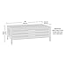Sauder New Grange Coffee Table, Vintage Oak finish